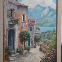 تابلو نقاشی رنگ روغن