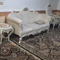 مبلمان هفت نفره همراه دوعدد گل میز|مبلمان خانگی و میز عسلی|باغ ملک, |دیوار