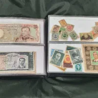 لوازم کلکسیونی و قدیمی اسکناس و لوازم دیگر