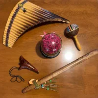 آموزش سازهای بادی بومی سرخپوستی