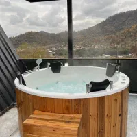 کلبه-جکوزی-دار-جنگلی-دل-طبیعت-ییلاق-ماسال