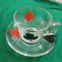 فنجون کریستال دونفره