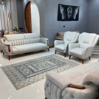 مبل لیندو مبل چوبی ۸ نفره مبل چستر تختتشو