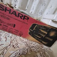 ظبط رادیو کاست شارپ ژاپن اصلی با کارتن
