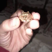 انگشتر مس گرگ|جواهرات|آران و بیدگل, |دیوار