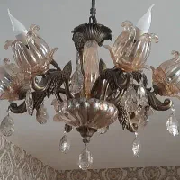 فروش لوستر شش شاخه و هشت شاخه