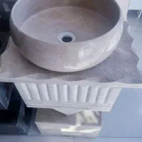 روشویی تمام سنگ طبیعی توالت فرنگی کد۰۰۰۷۷۶