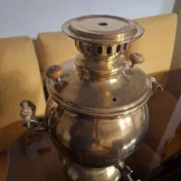 سماور مسی گازی دو میلیون و پانصد|سماور، چای‌ساز، قهوه‌ساز|شاهین‌شهر, برخوار غرب|دیوار