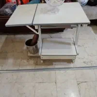میز کامپیوتر سفید