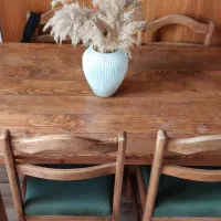 میز ناهار خوری چوبی ۴نفره|میز و صندلی غذاخوری|پاکدشت, پاکدشت (مامازند)|دیوار