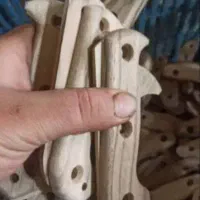 دسته چاقوی چوبی اماده
