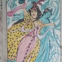 کوبلن قدیمی نوستالژی دوخته شده وخام|تابلو، نقاشی، عکس|اردبیل, |دیوار