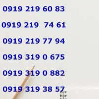 0919.3087616|سیم‌کارت|کرج, بنیاد|دیوار