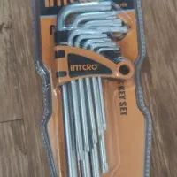 آچار آلن ستاره ای دست کامل و تعدادی تک