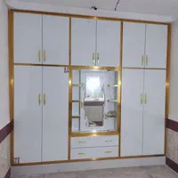 نصب برچسب کابینت کمددیواری تی وی وال|خدمات پیشه و مهارت|دوگنبدان, |دیوار