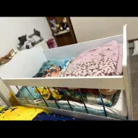 تخت کودک تا ۴سال ب فروش میرسد|تخت و صندلی بچه|سبزوار, علمدار|دیوار