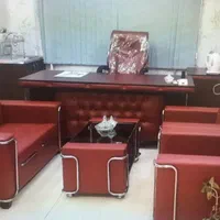 مبل نیم ست ادرای میز مدیریت و میز کنفرانس کتابخانه