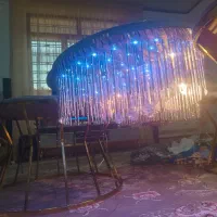 لوستر|لوستر و چراغ آویز|شیراز, جوادیه|دیوار