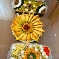 سفارش انواع فینگرفود، غذای خانگی وحلوا ودسر|خدمات پذیرایی، مراسم|جم, |دیوار