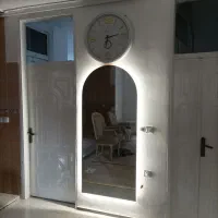 انواع اینه های  قدی قاب دار ،ساده و بک لایت|آینه|سنندج, |دیوار