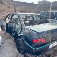 ۴۰۵glx تصادفی|خودرو سواری و وانت|قزوین, |دیوار