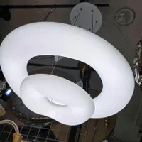 لوستر ابری ۲ طبقه دونات گرد|لوستر و چراغ آویز|تهران, عبدل‌آباد|دیوار