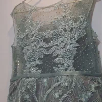 پیراهن سبز مجلسی