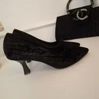 کیف وکفش مجلسی مخمل|کیف، کفش، کمربند|فریمان, |دیوار