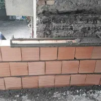 بنایی .آجر و بلوک چینی. سیمانکاری.|خدمات پیشه و مهارت|رشت, حمیدیان|دیوار