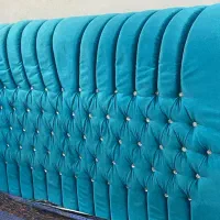 تخت خواب دونفره جنس کامل چوب