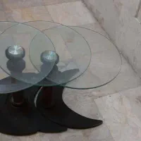 میز عسلی سه تیکه گرد