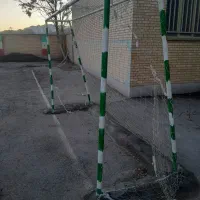 دروازه مینی فوتبال رنگ شده آماده