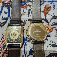 ساعت مردانه و زنانه با روکش طلا ۱۸ عیار