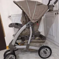 کالسکه گراکو تحمل۸۰کیلو هم۲نفره‌هم۱نفره روب‌مادر