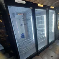 فریزر تک در ایستاده ویترینی ۶۰ سانتی چرخدار