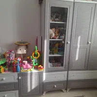 تخت کودک و نوجوان دومنظوره|تخت و سرویس خواب|شاهرود, |دیوار