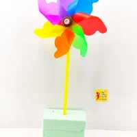 تولید فرفره پلاستیکی رنگین کمانی اعلی ایرانی