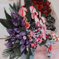 فروش باکس‌گل و دسته‌گل لاکچری سفارش ولیعصر تبریز