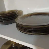 سرویس کامل شیشه ای اصل فرانسه|ظروف سرو و پذیرایی|شاهینشهر, شهرک پردیس|دیوار