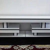 میز تلوزیون ۵ تکه دو رنگ