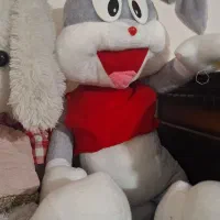 عروسک خرگوش و خرس در حد