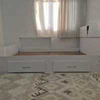 تخت خواب یکنفره|تخت و سرویس خواب|مشکیندشت, |دیوار