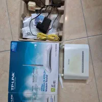 مودم روتر ADSL2+ بیسیم TP-LINK|مودم و تجهیزات شبکه|یزد, |دیوار