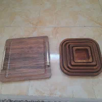 سینی و ظروف چوبی