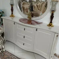 میز کنسول میز تلویزیون با جلو مبلی