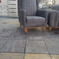 مبل راحتی پایه چوبی کاوالی|مبلمان خانگی و میز عسلی|خمینی‌شهر, |دیوار