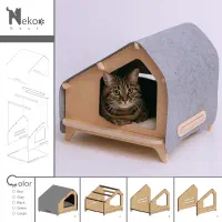 باکس گربه چوبی