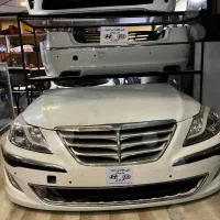 رینگ در کاپوت گلگیر سپر چراغ جنسیس سفید