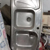 سینک و کابینت زیر ظرفشویی میز سماور|مصالح و تجهیزات ساختمان|تبریز, |دیوار