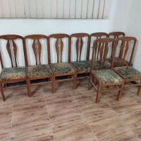 ۶عددصندلی چوبی بهترین